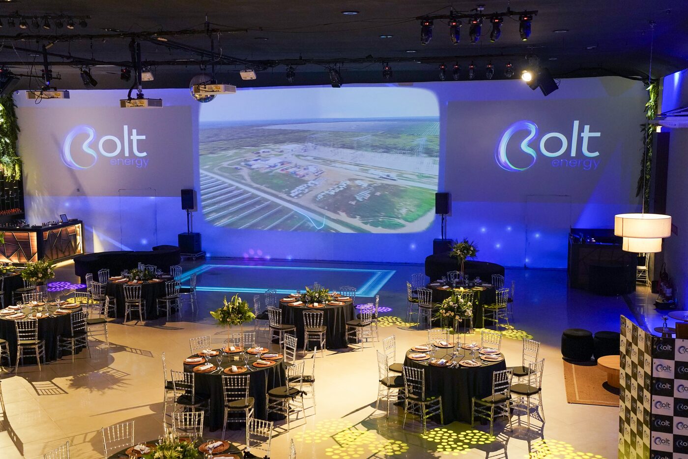 Evento corporativo da Bolt Energy fotografado pela Aries Filmes